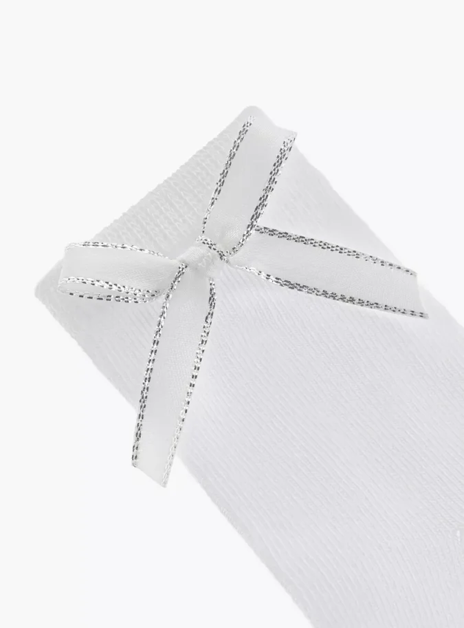 Barefeet Frill Detail Non Terry Ankle Length Socks - Set of 3-2