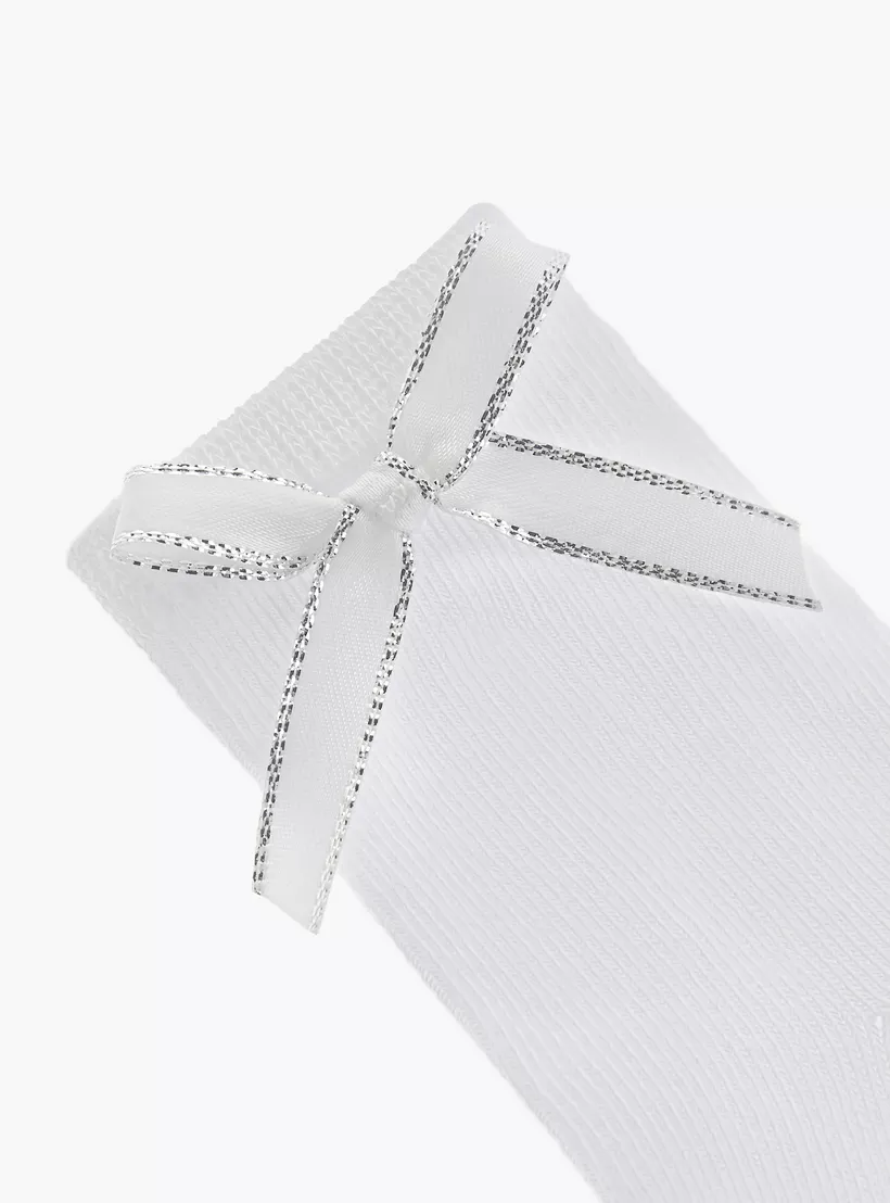 Barefeet Frill Detail Non Terry Ankle Length Socks - Set of 3-2