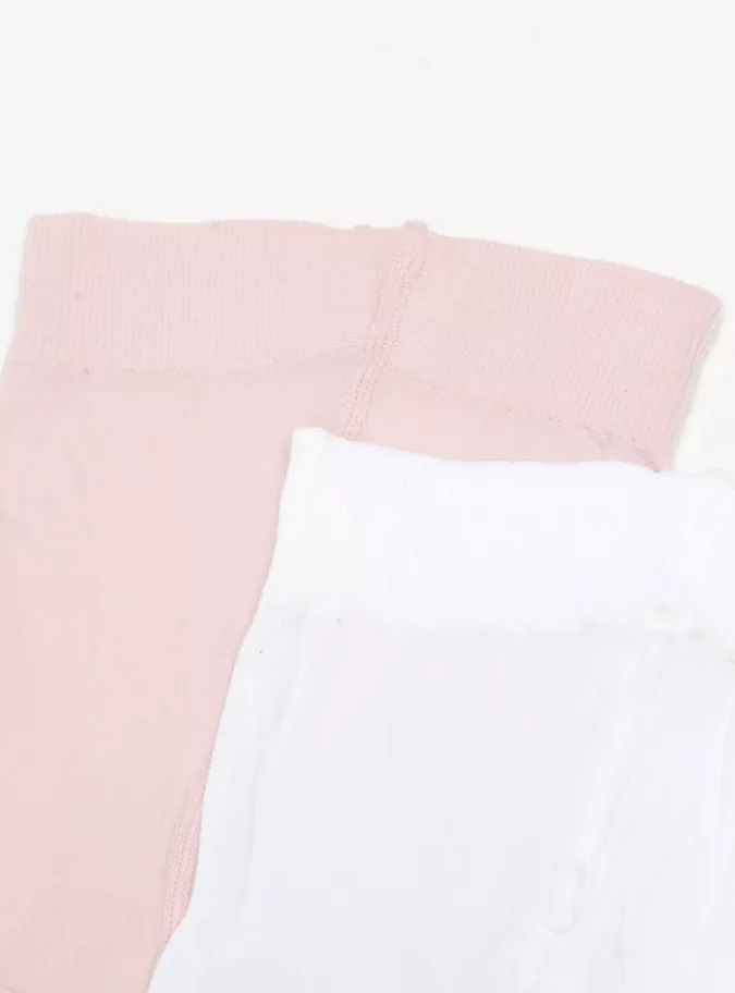 Barefeet Solid Tights - Set of 2-2