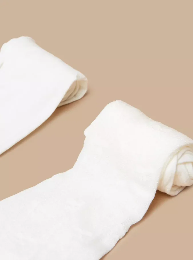 Barefeet Textured Tights - Set of 2-3