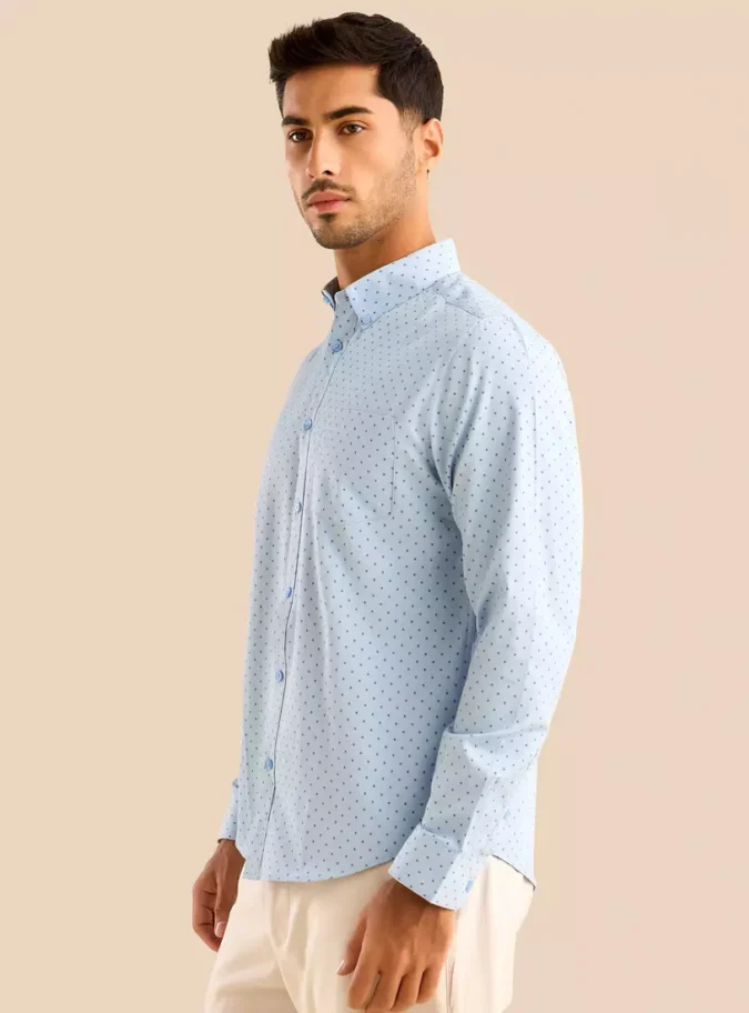 Button-Down Dobby Shirt-4