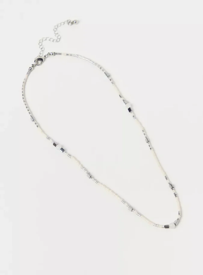 Charmz Beads Necklace with Lobster Clasp Closure-1