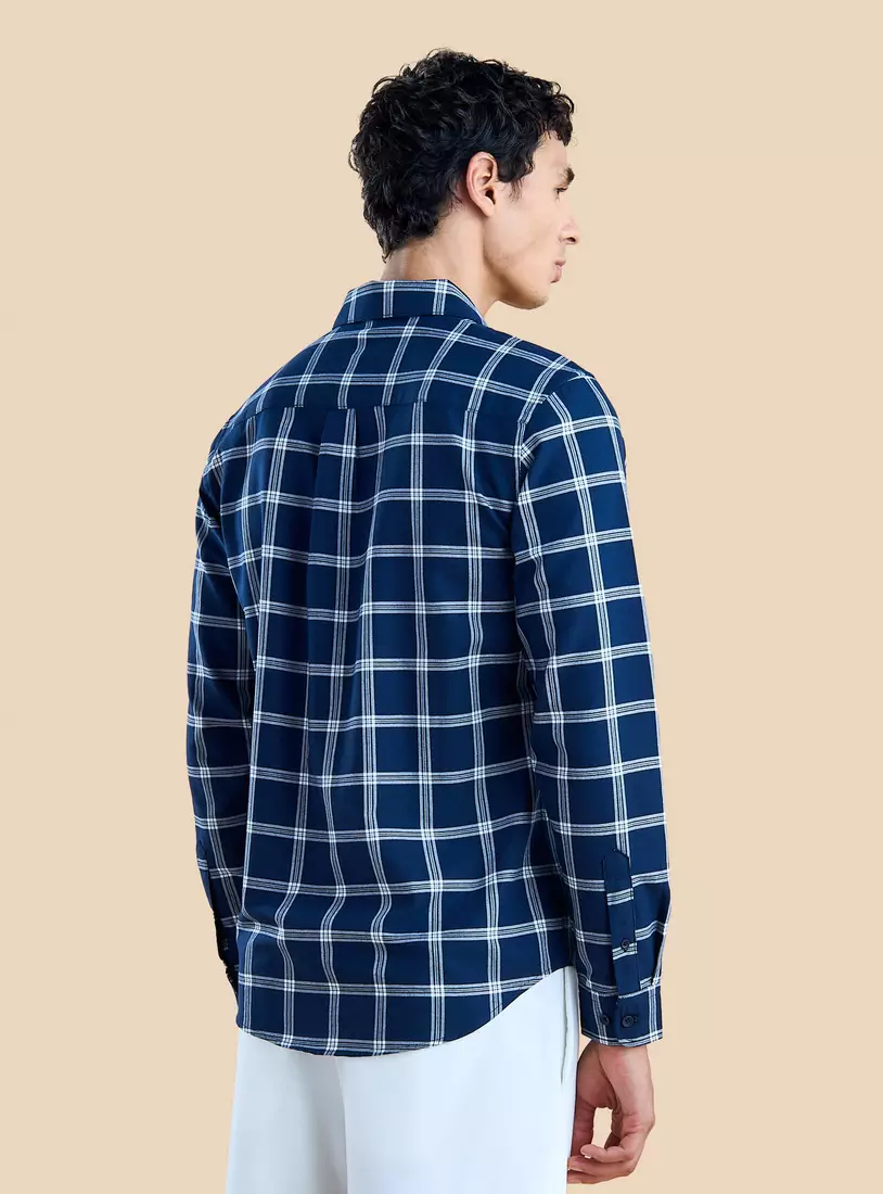 Checked Oxford Shirt-2