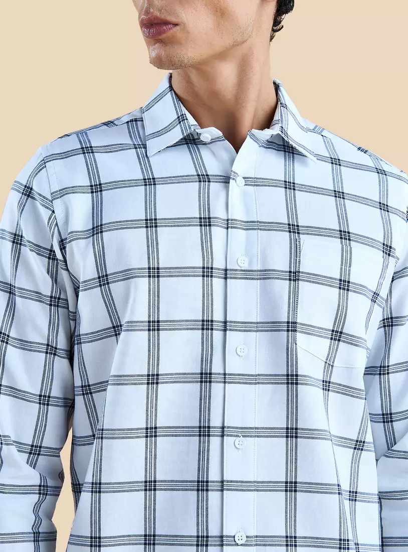 Checked Oxford Shirt-3