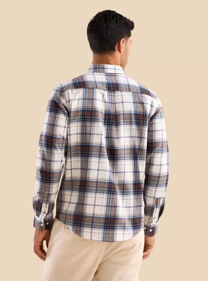 Checked Slim Fit Shirt -2