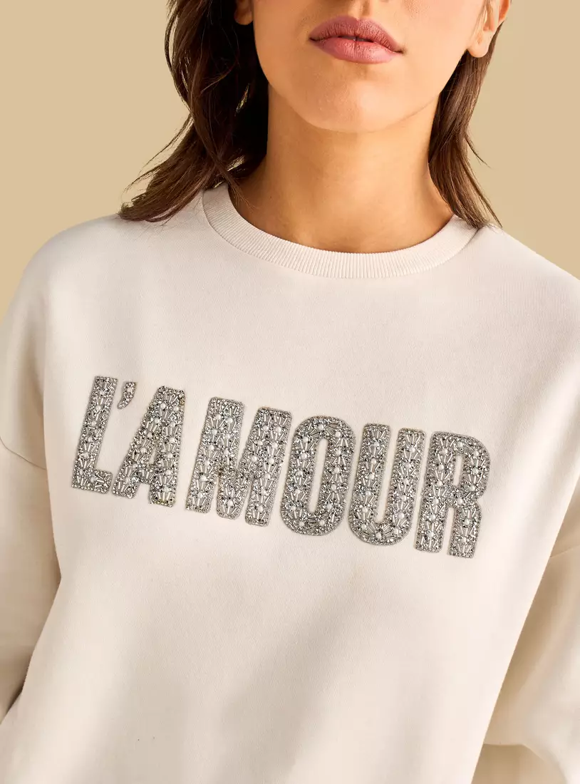 Embellished Sweatshirt-