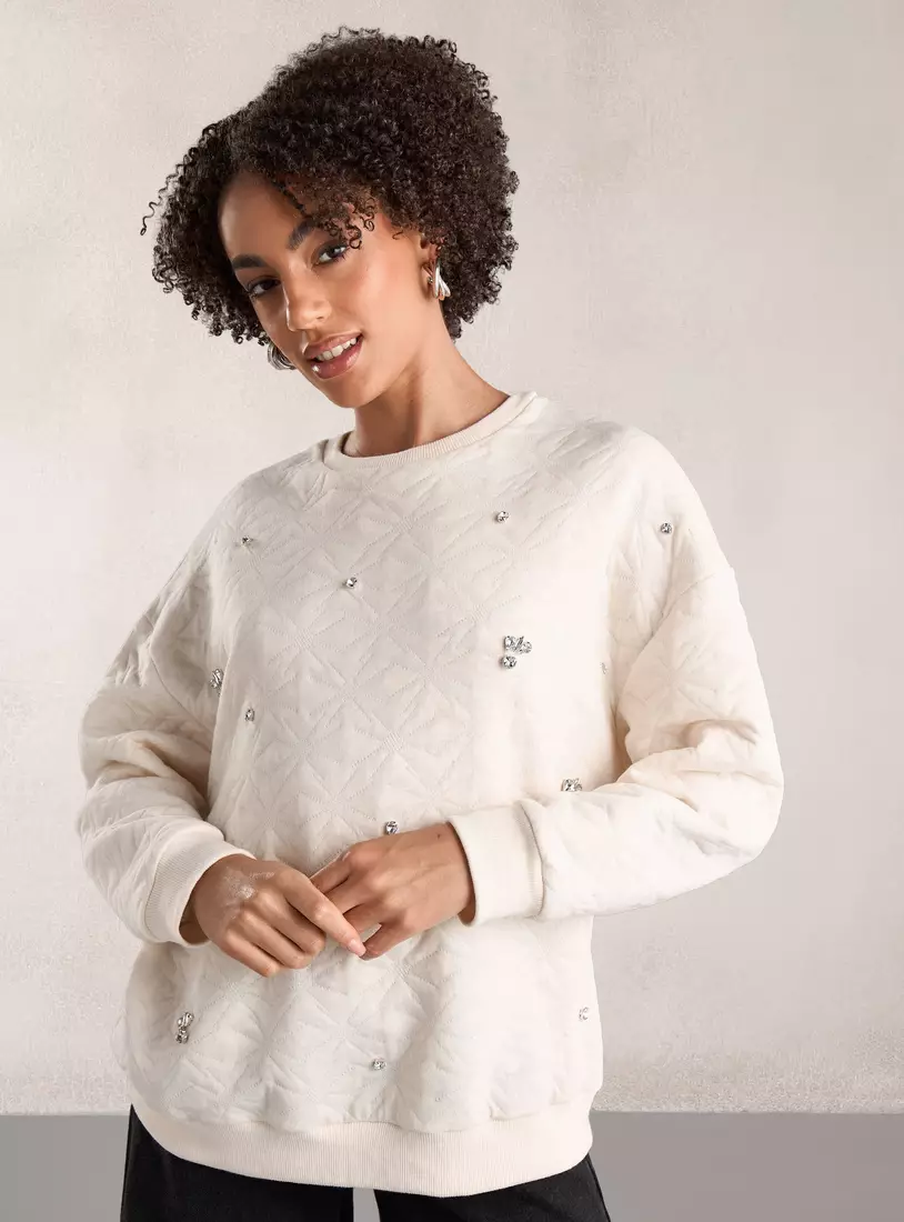 Embellished Sweatshirt-4