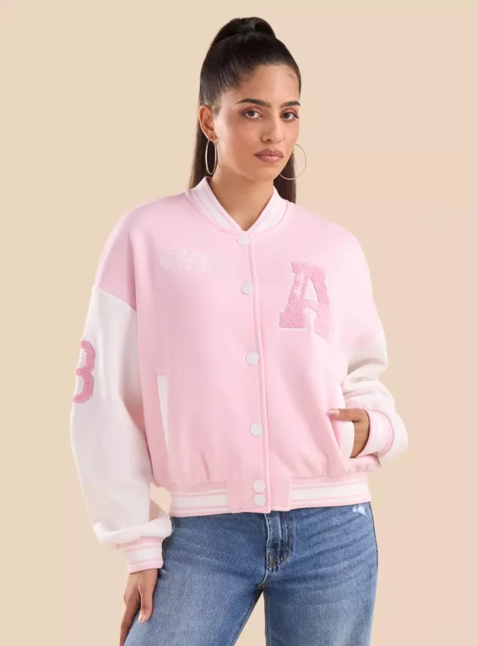 Embroidered Bomber Jacket-1