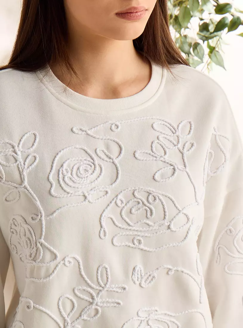 Embroidered Sweatshirt-3