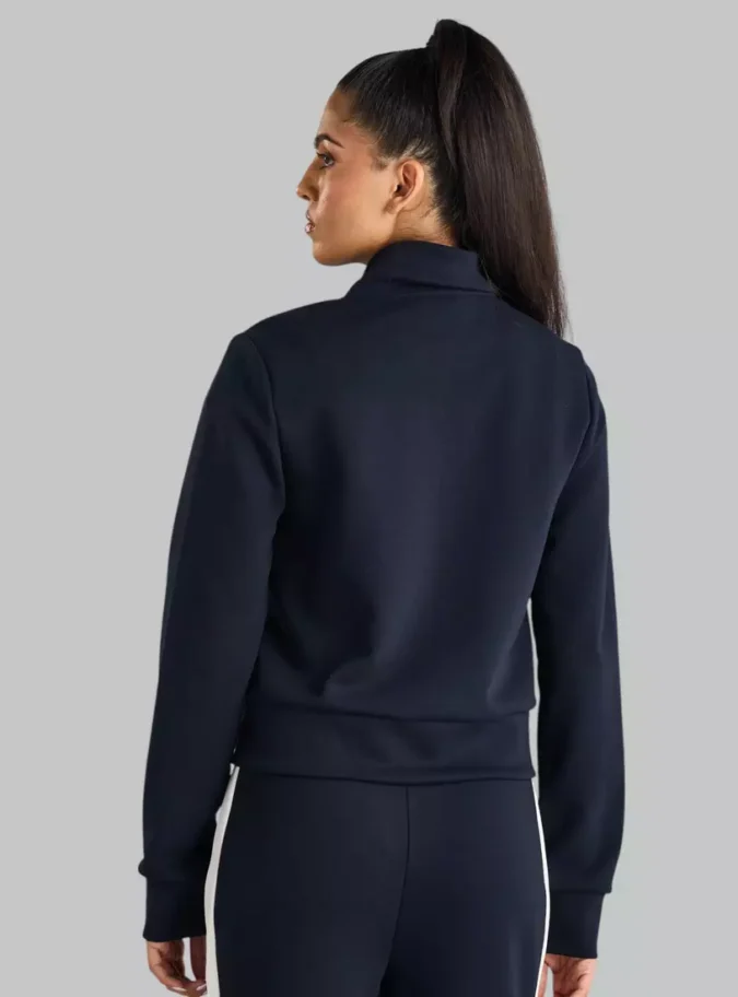 Embroidered Zip Through Jacket-2