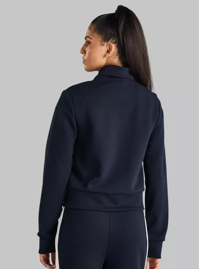 Embroidered Zip Through Jacket-2