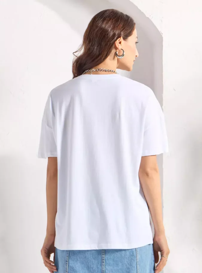 Floral Embellished T-shirt-2