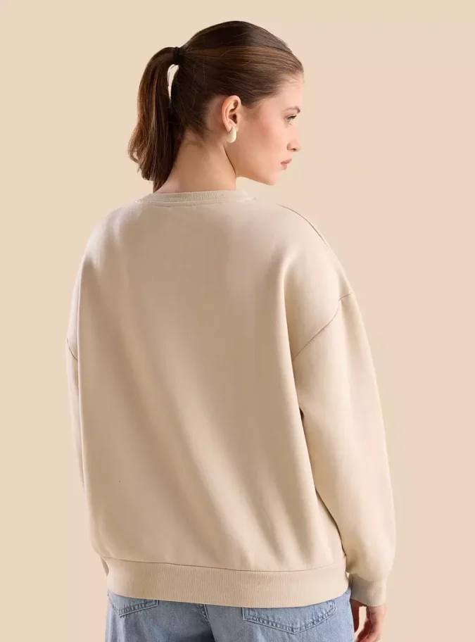 Floral Print Sweatshirt-2