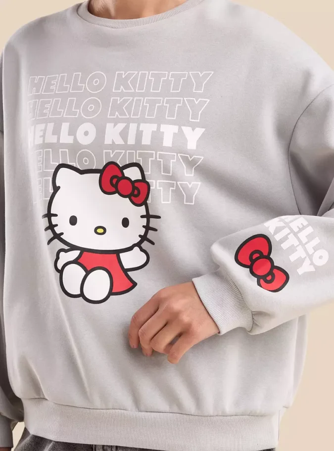 Hello Kitty Print Sweatshirt-3