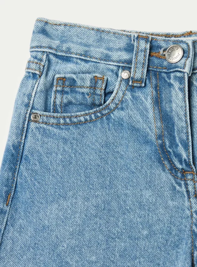 Juniors Girls' Denim Shorts-2