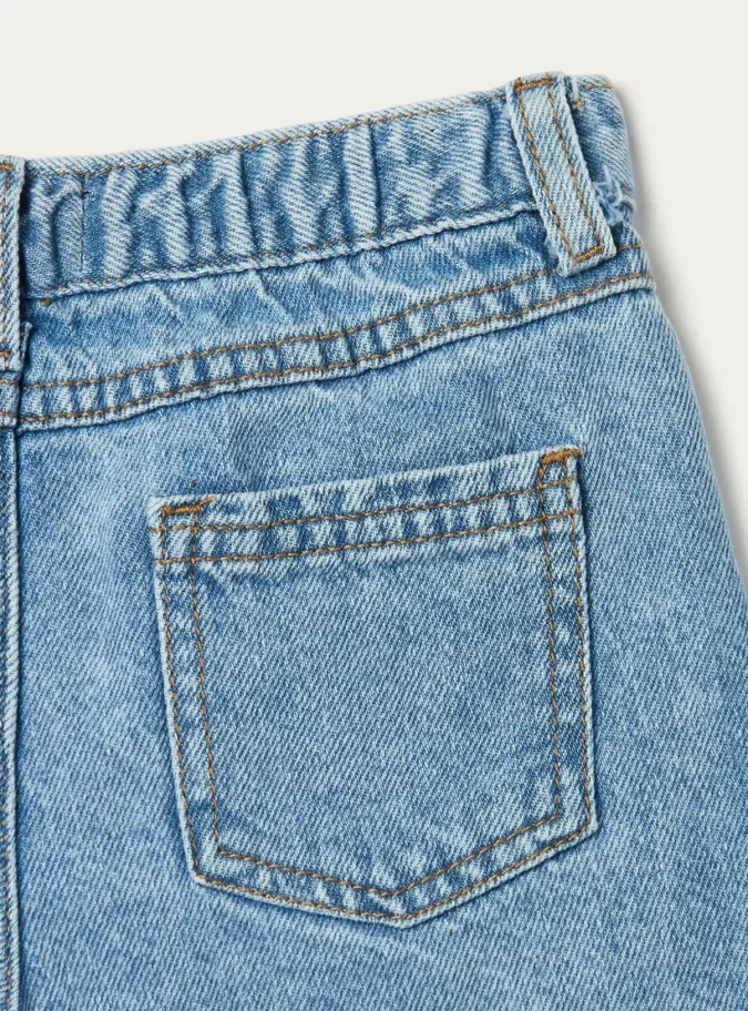 Juniors Girls' Denim Shorts-3