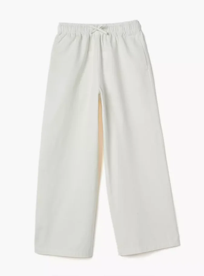 Juniors Girl's Wide Leg Pants-1