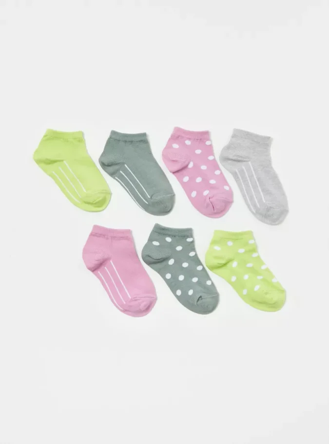Juniors Printed Socks - Set of 7-1