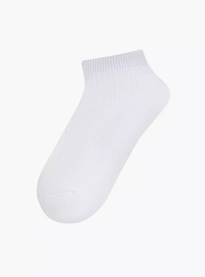 Juniors Ribbed Ankle Length Socks - Set of 7-2