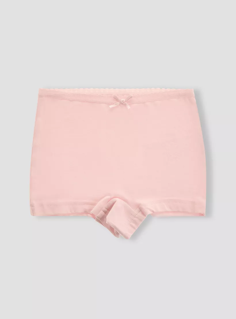 Juniors Solid Briefs with Elasticated Waistband - Set of 5-2
