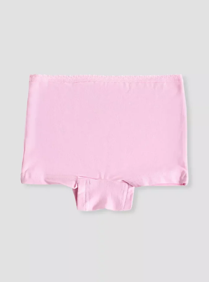 Juniors Solid Briefs with Elasticated Waistband - Set of 5-2