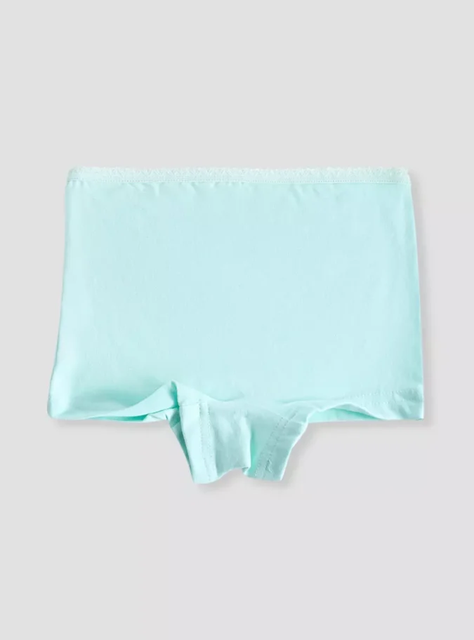 Juniors Solid Briefs with Elasticated Waistband - Set of 5-3