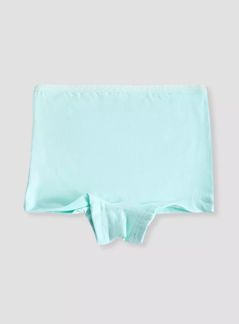 Juniors Solid Briefs with Elasticated Waistband - Set of 5-3