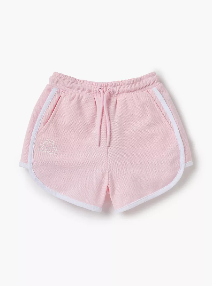 Kappa Logo Detail T-shirt and Shorts Set-3