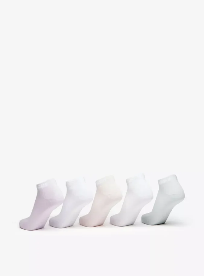 Kappa Solid Ankle Length Sports Socks - Set of 5-3