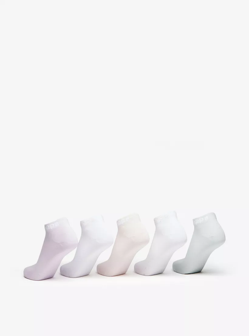 Kappa Solid Ankle Length Sports Socks - Set of 5-3