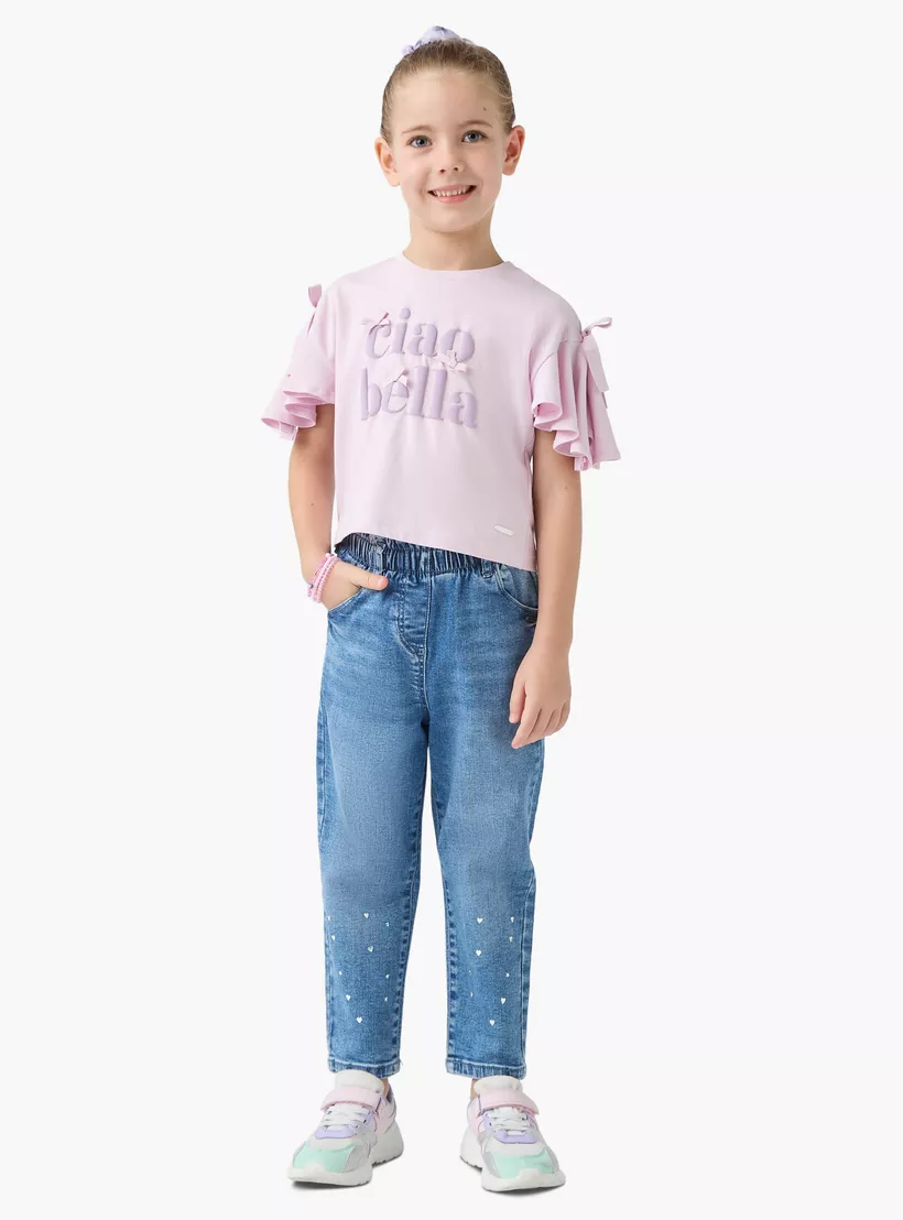Lee Cooper Girls' Loose Fit Jeans-2