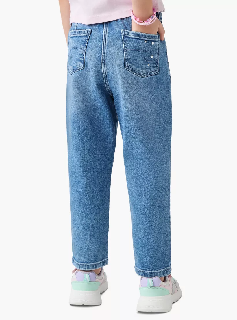 Lee Cooper Girls' Loose Fit Jeans-3