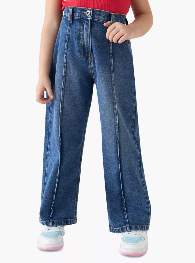 Lee Cooper Girls Regular Fit Jeans-1