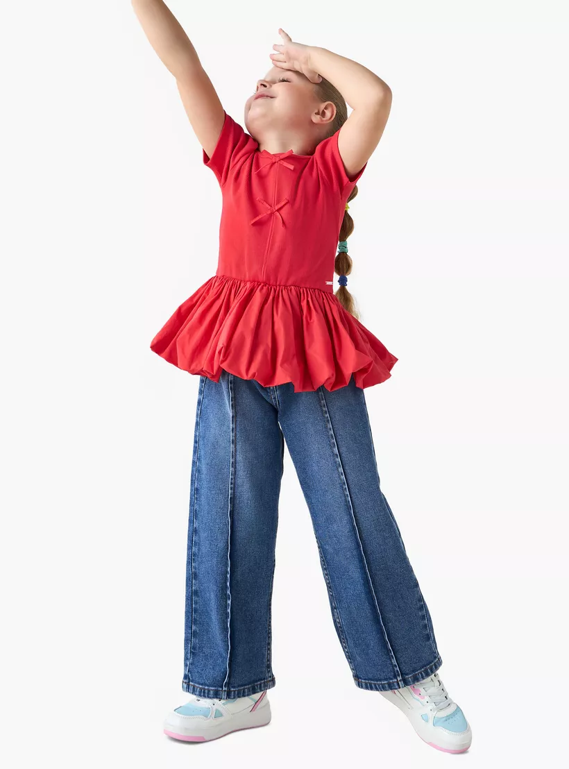 Lee Cooper Girls Regular Fit Jeans-2