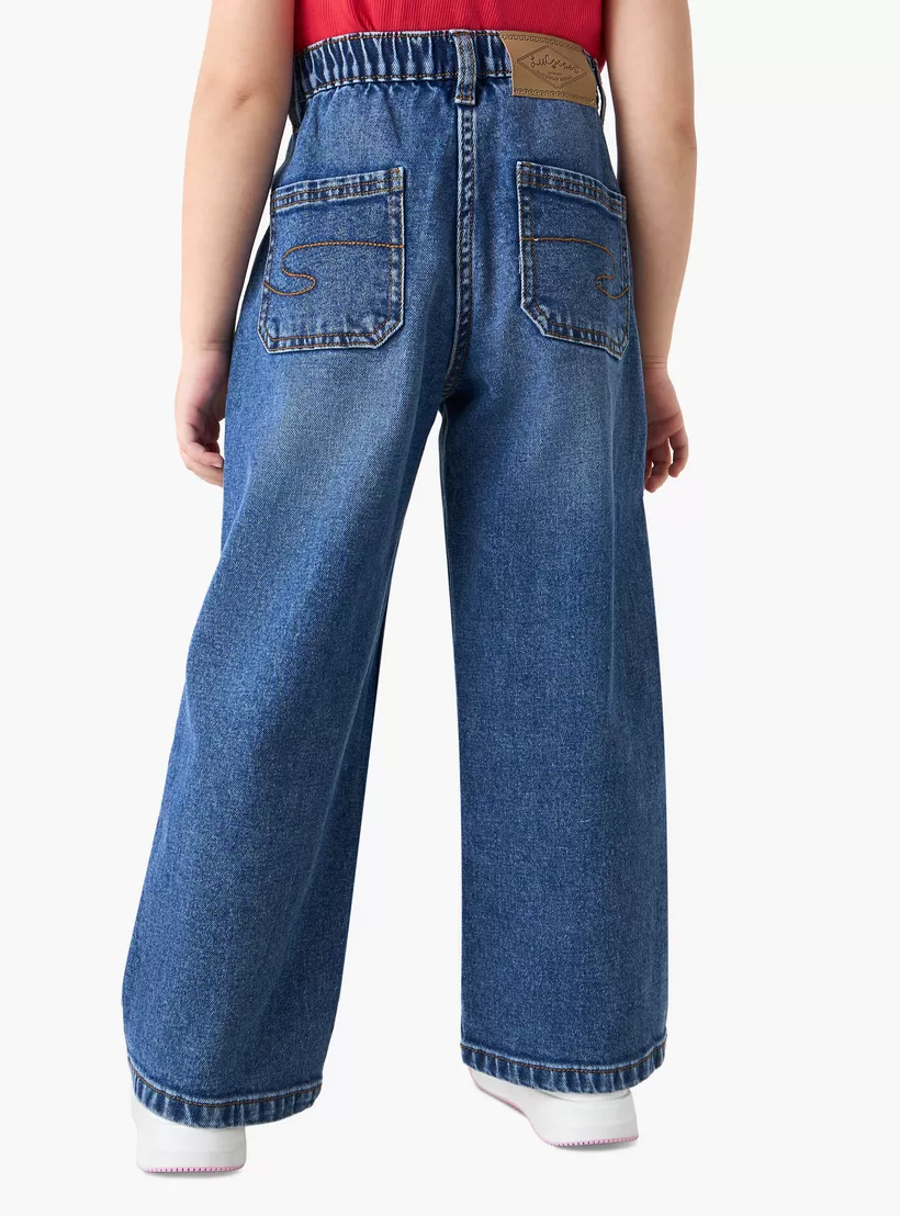 Lee Cooper Girls Regular Fit Jeans-3