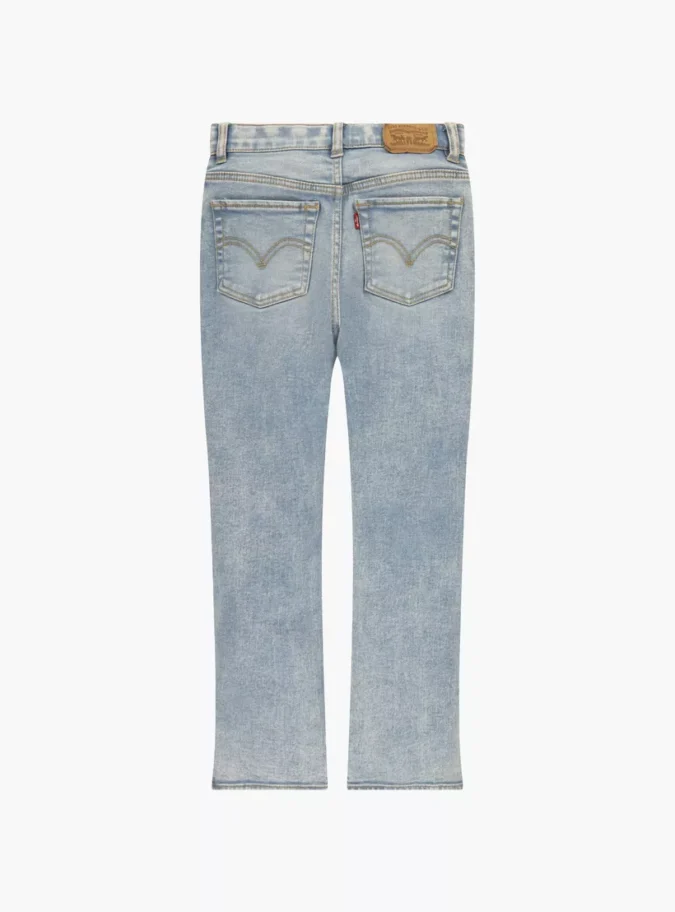 Levi's Slit Ankle High Rise Straight Fit Jeans-2