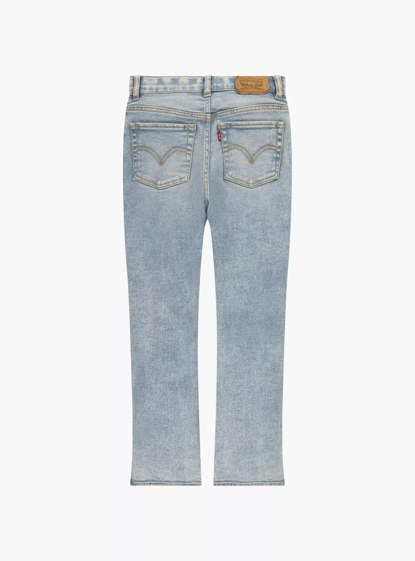 Levi's Slit Ankle High Rise Straight Fit Jeans-2