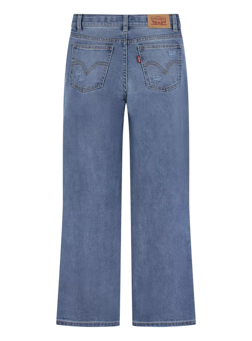 Levi’s Solid Wide Leg Jeans-2
