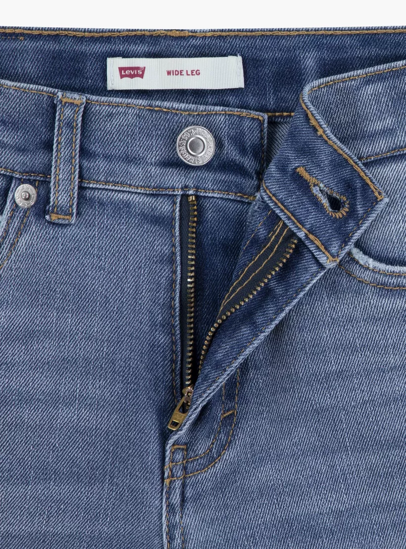Levi’s Solid Wide Leg Jeans-5