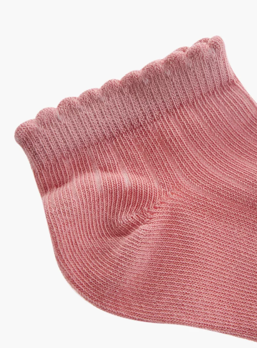 Little Missy Ankle Length Socks - Set of 7-3