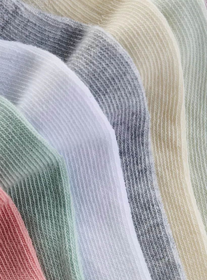 Little Missy Ankle Length Socks - Set of 7-4