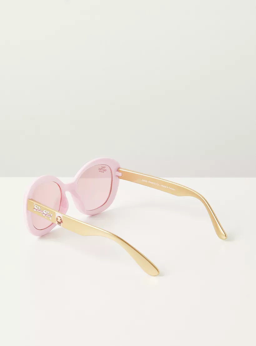 Na! Na! Na! Surprise Print Tinted Sunglasses with Nose Pads-4