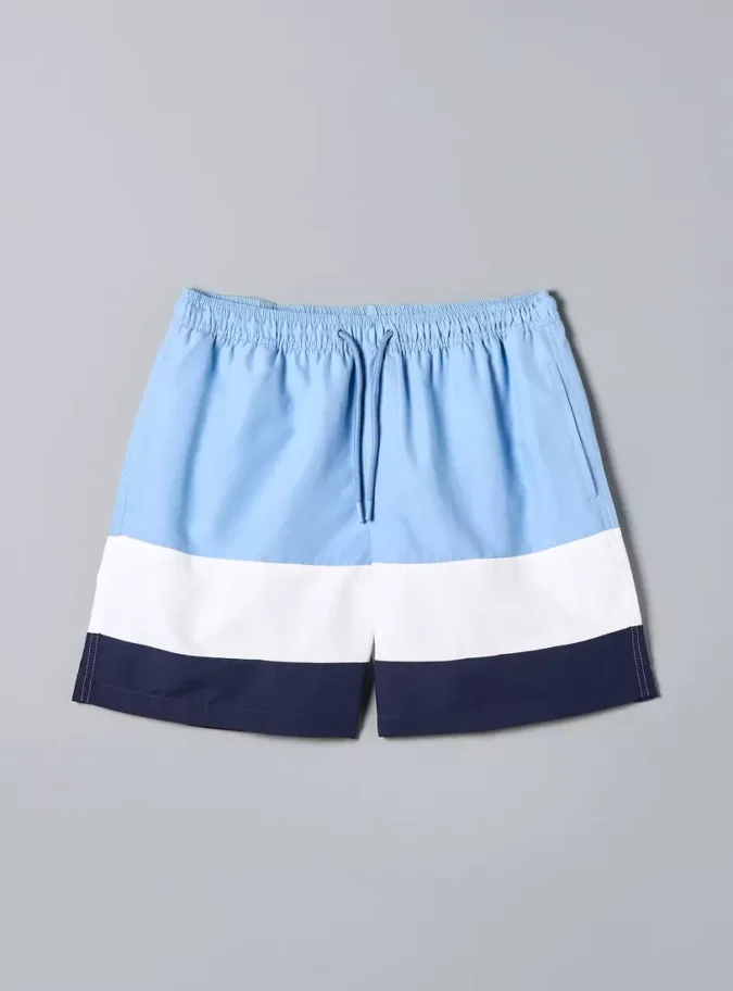 Panelled Swim Shorts -1