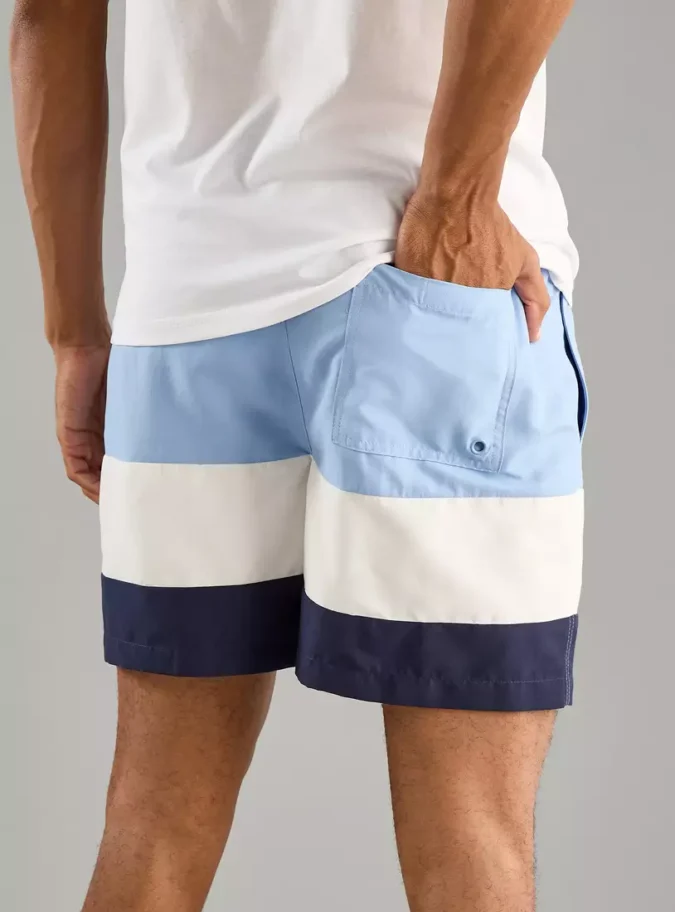 Panelled Swim Shorts -4