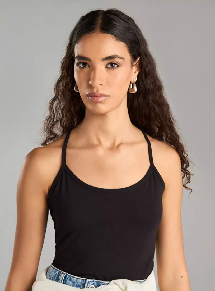 Plain Better Cotton Camisole-2