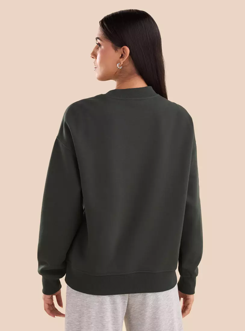 Plain Sweatshirt-2