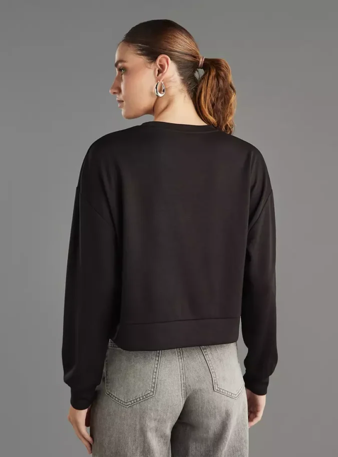 Plain Sweatshirt-2