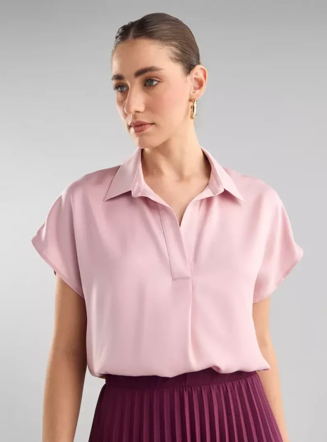 Plain Top with Collar-4