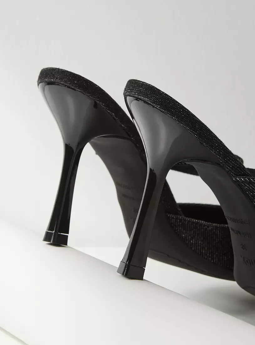 Pointed Toe Mules with Stiletto Heels-4