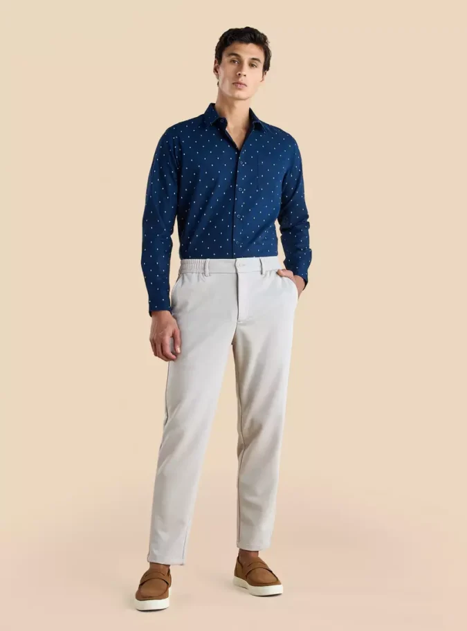 Printed Oxford Shirt-4